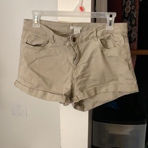 Tan shorts